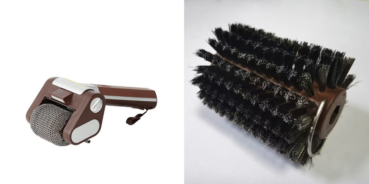 Stainless Steel LED Grill Roller Brush