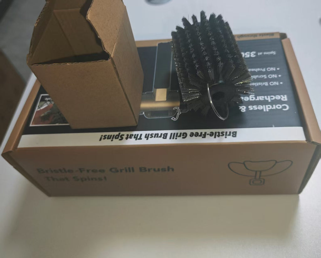Stainless Steel LED Grill Roller Brush
