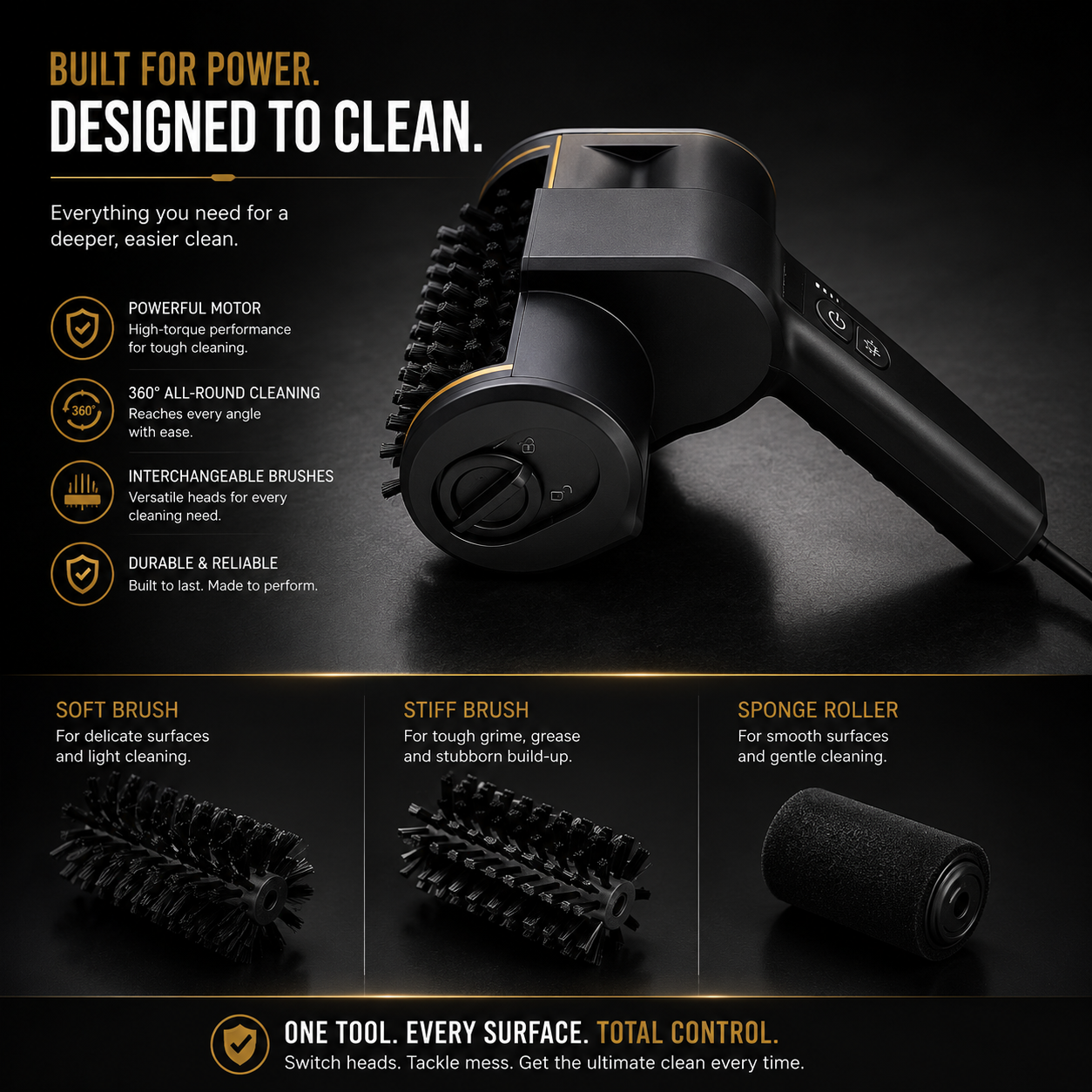 BraaiBaas™ Electric Braai Brush