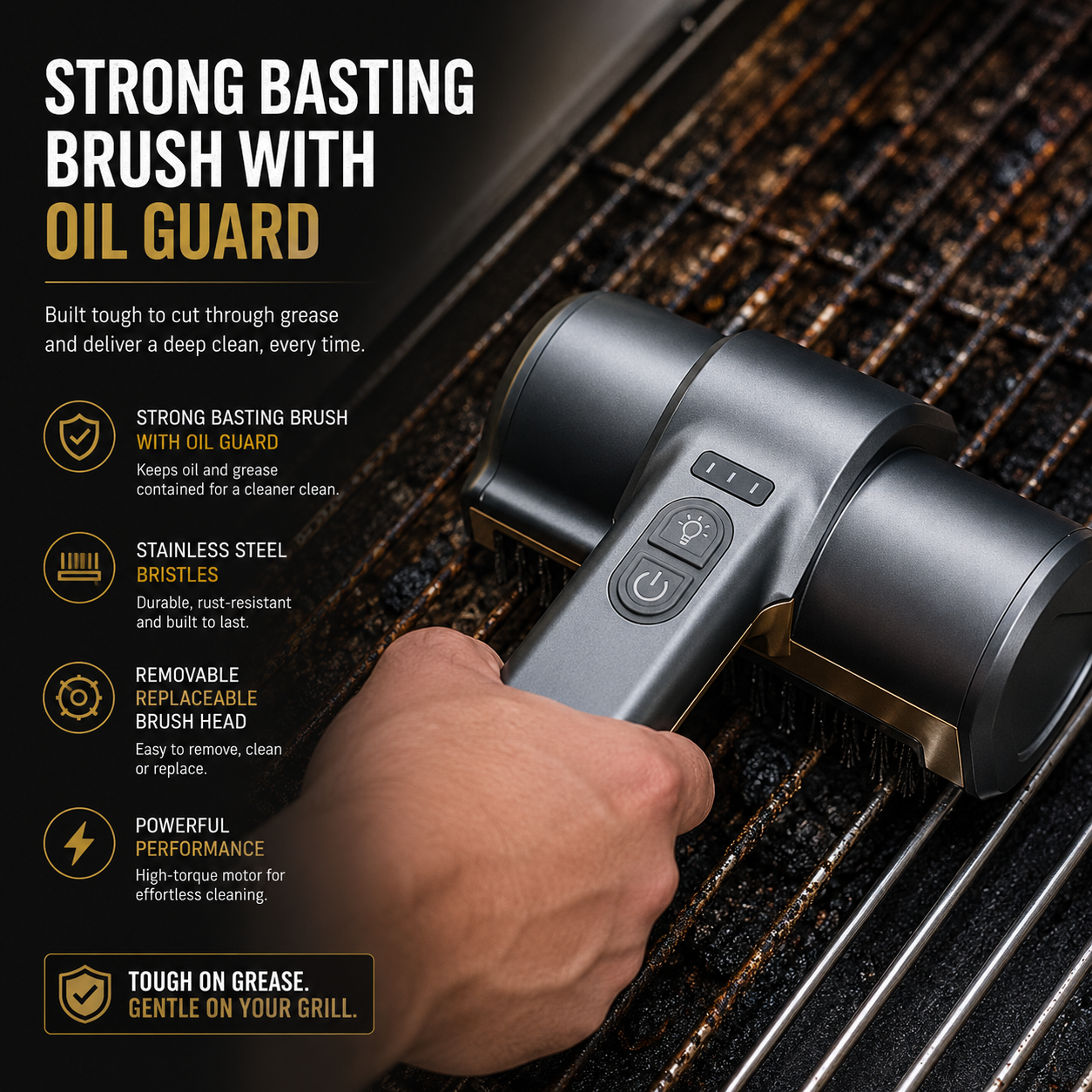 BraaiBaas™ Electric Braai Brush
